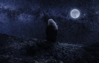 元宇宙世界天空背景墙风景