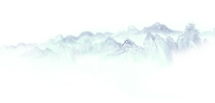 山水画素材中国风水墨画素材元素中国画