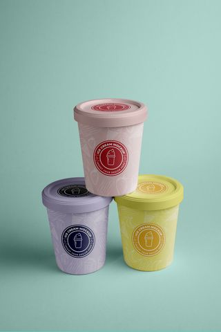 冰淇淋包装样机