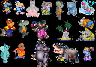 卡通可爱小动物素材