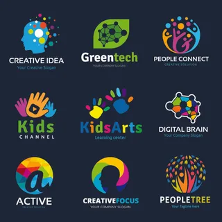 手绘Logo标志素材