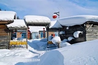 乡村人家摄影图片