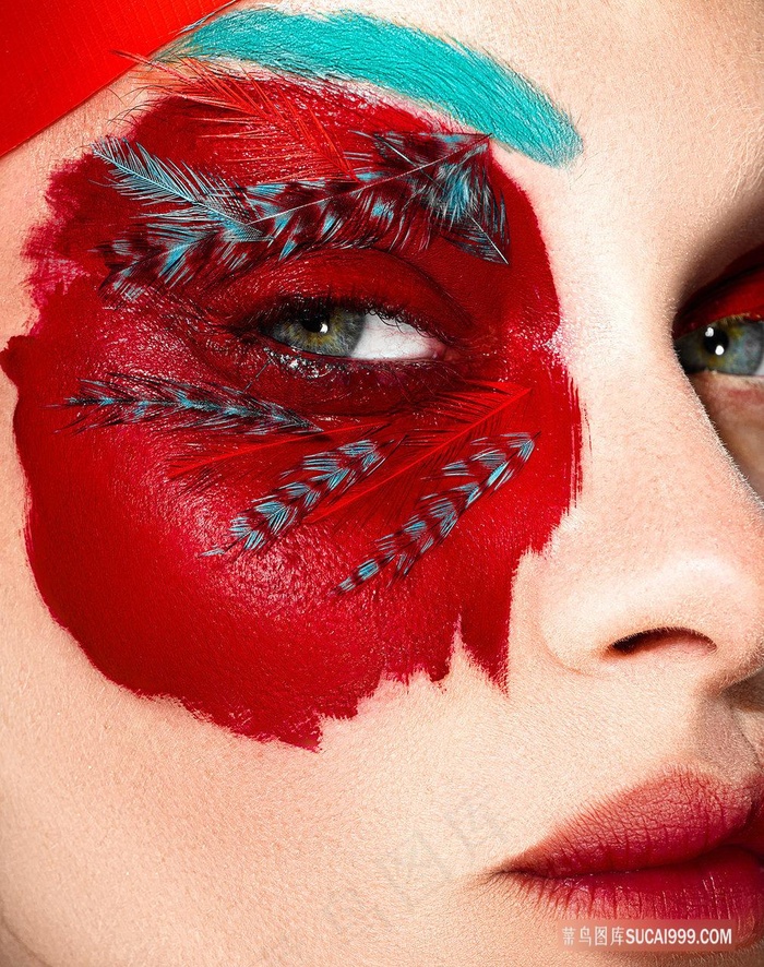 化妆品模特美容