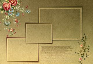 花纹相框素材图片下载