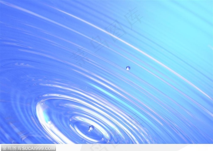 清纯水韵-漂亮的水滴花纹