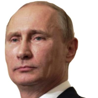 弗拉基米尔·普京 PNG免抠(400x400)
