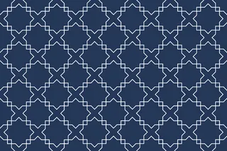 古典线条底纹蓝色设计背景