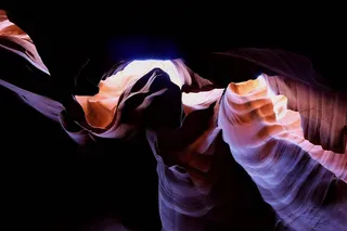 美国亚利桑那州羚羊峡谷自然风光