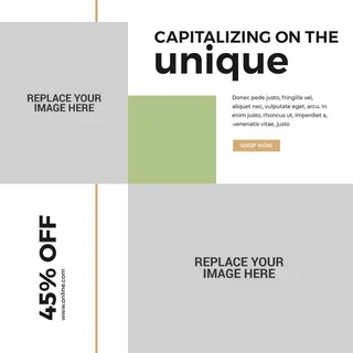 设计英文广告销售横幅素材