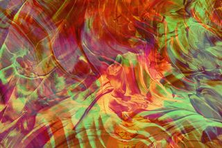 抽象艺术油漆颜料混色流体简笔背景