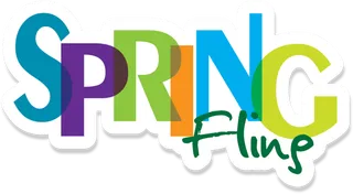 春季彩色标题卡通主题