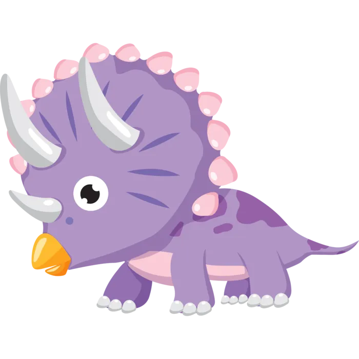 卡通恐龙生日宝宝宴派对素材恐龙派对免扣素材