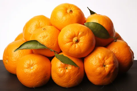 a pile of oranges sitting on top of each other, a portrait by Kishi Ganku, reddit, mingei, oranges, peeled oranges, orange 