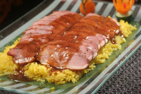 黑椒鸭脯香香米 (5)