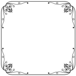 欧式复古线条边框花纹AI矢量LOGO角框花边分割线设计PSD卡片素材