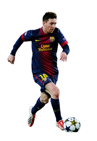 足球运动员踢球射门免抠