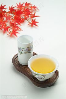 茶艺文化-小盘子上的茶具