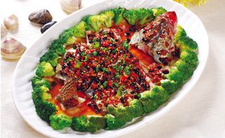 89XC-022家常茶油蒸桂鱼