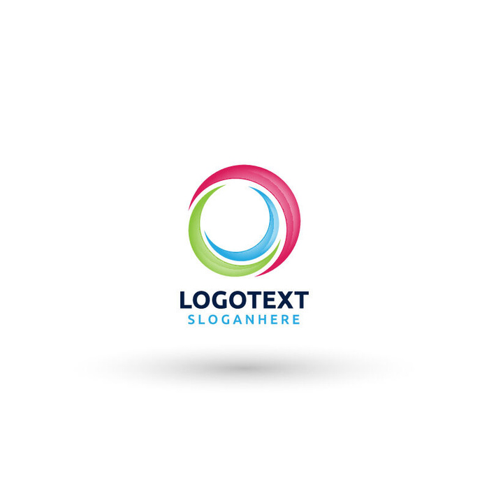 图标标识标志立体几何图形企业商标VI品牌LOGO设计模板AI矢量素材ai矢量模版下载