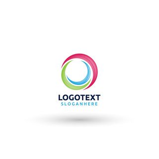 图标标识标志立体几何图形企业商标VI品牌LOGO设计模板AI矢量素材