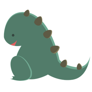 卡通可爱小恐龙