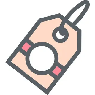 价格标签 PNG免抠