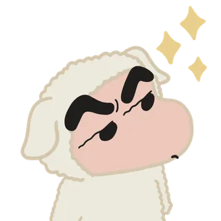 蜡笔小新可爱动画人物免扣素材