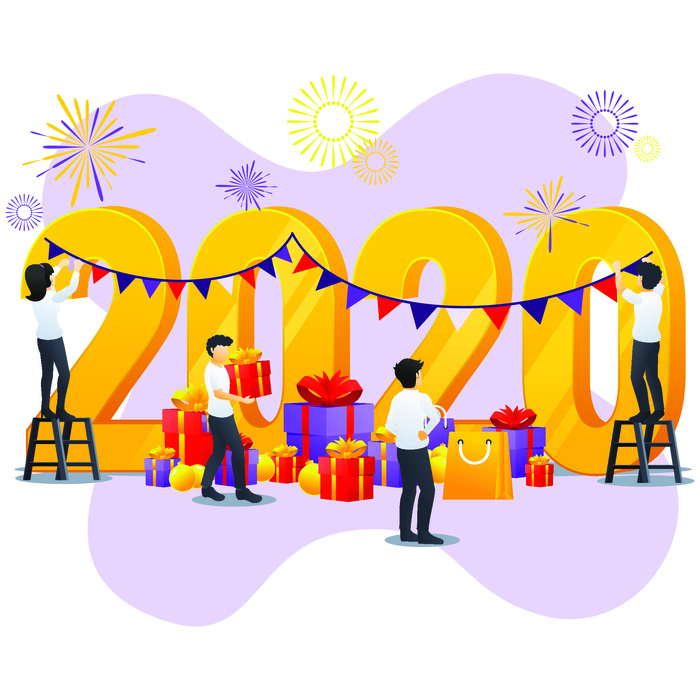 扁平化人物场景办公互联网等距ai矢量设计网页海报UI素材插画