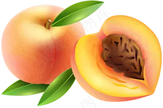 桃子免抠图片