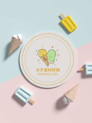 包装智能贴图样机VI效果PSD素材