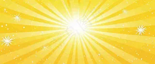 黄色渐变旋转光晕