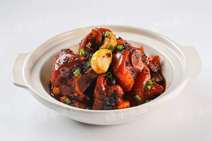 红烧酱猪蹄psd模版下载