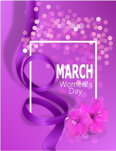 三八妇女节女神节贺卡素材