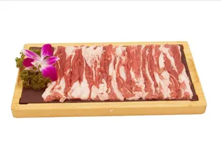 手切羊腿肉  摆盘  火锅  菜品  免扣素材