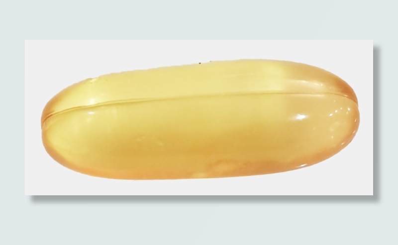 单个深海鱼油短链脂肪酸减脂补剂胶囊免抠实拍高清摄影元素素材