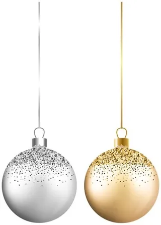 圣诞球小玩意免抠