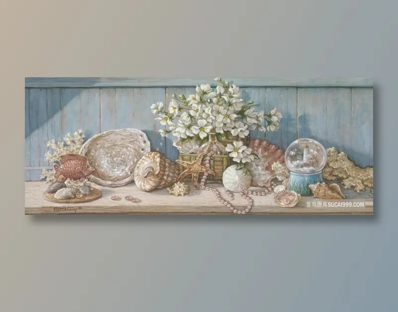 静物花卉唯美高清插画