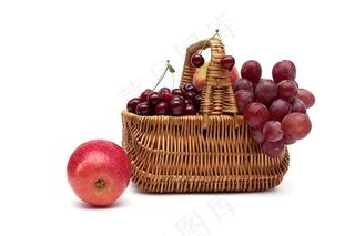 篮子里的美味水果