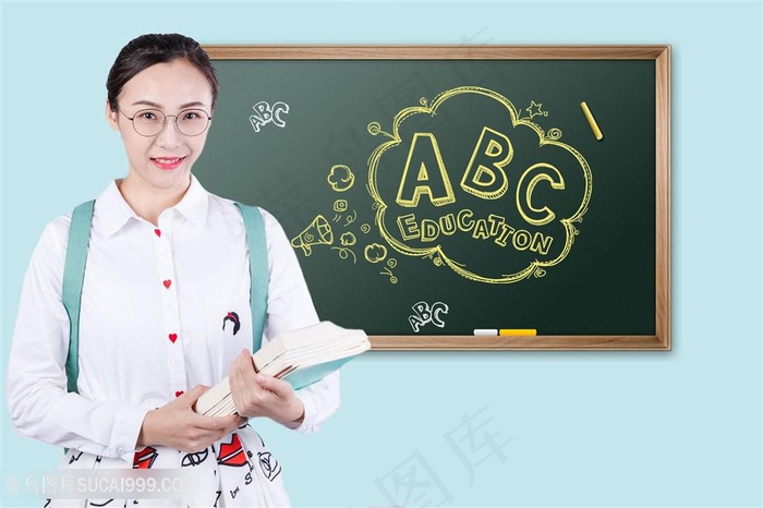 老师教室讲英语课