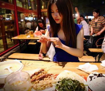 摄影图片人物美女模特照片