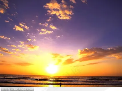 晚霞中的海~ 晚霞中的海~