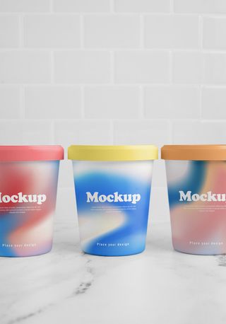 冰淇淋包装样机