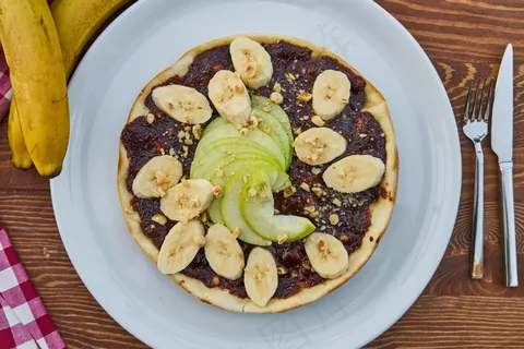 巧克力水果煎饼图片 巧克力水果煎饼图片