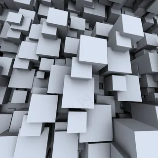 白色3D空间背景图片 白色3D空间背景图片