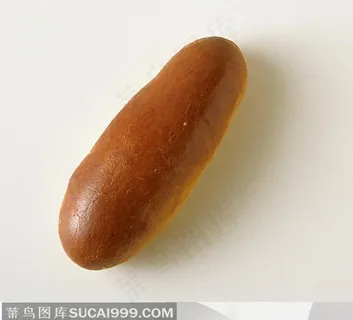 烤制长面包特写 烤制长面包特写