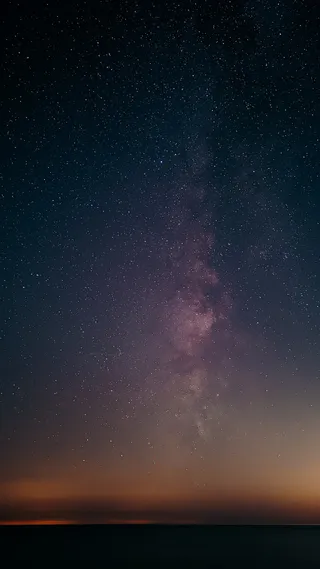 黑色星空摄影素材