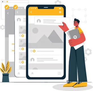 扁平化人物场景办公互联网等距ai矢量设计网页海报UI素材插画