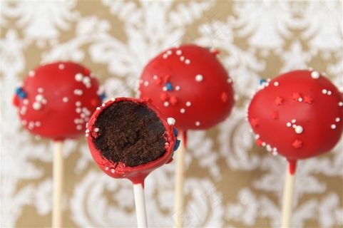 红色的糖果球