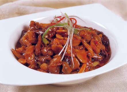 1009CS-0360杂菌牛蛙煲