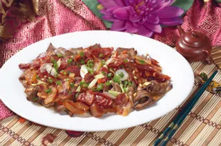  腊味蒸猪肝